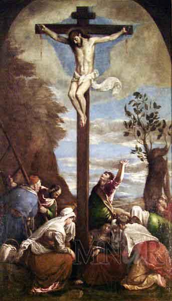 Jacopo Bassano The Crucifixion France oil painting art